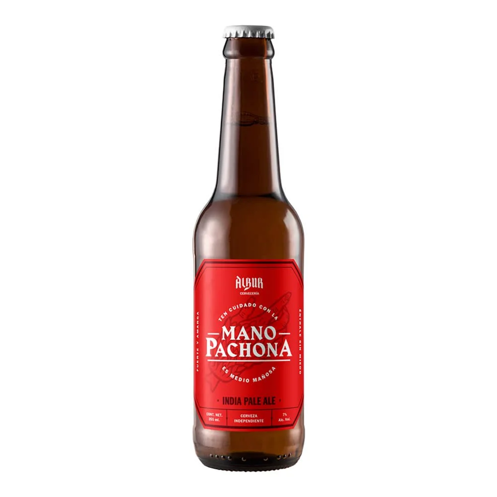Cerveza Albur Mano Pachona