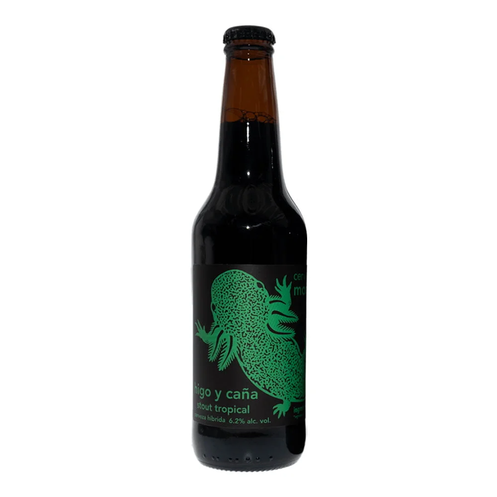 Cerveza Monstruo de Agua Higo Cana Stout Tropical