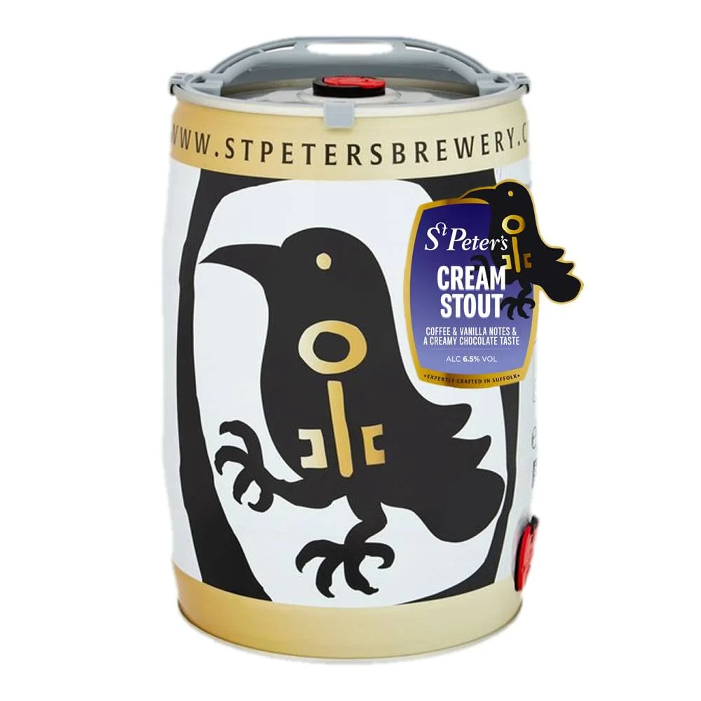 Barril de cerveza St. Peter’s Brewery Cream Stout