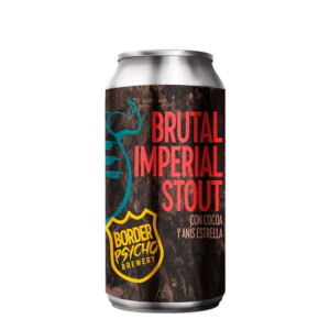 Cerveza Border Psycho Brutal Imperial Stout Lata