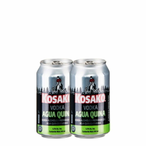 Kosako Agua Quina Lata 340 ml 2 Pack - Estación Malta