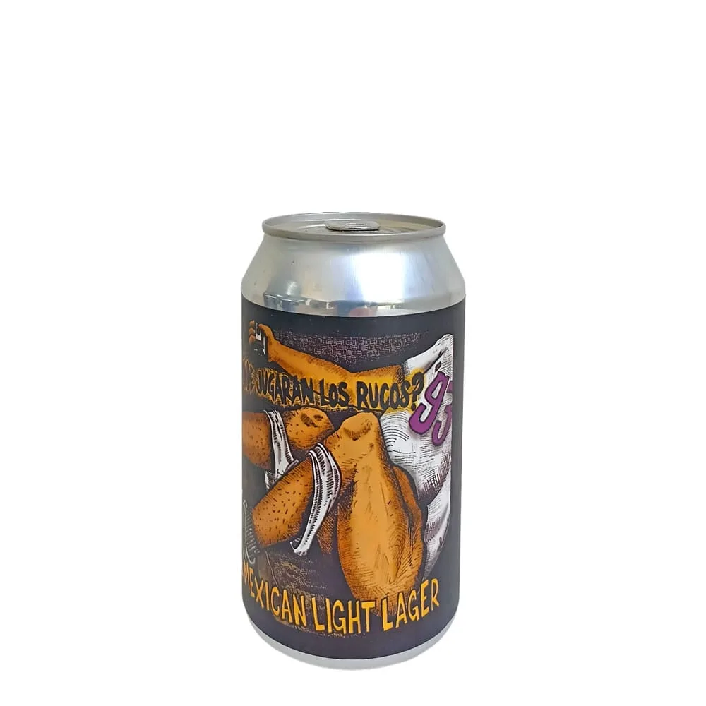 Cerveza 1993 Beer &iquest;D&oacute;nde Jugaran Los Rucos? Mexican Light Lager
