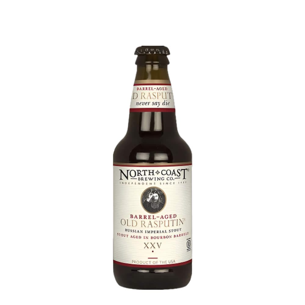 Cerveza North Coast Old Rasputin XXVIII Bourbon Barrel Aged